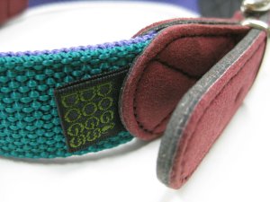 画像4: 【訳あり】スリードッグス　カラーL　犬用首輪　グリーン　日本製【メール便180円対応】 (4)