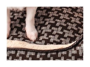 画像3: ボンビ　スノーチェッククッション【ベッド　クッション　あったか】 (3)