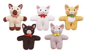 画像2: 【訳あり】ボンビ　シャカシャカキャット　白猫【定形外郵便290円対応】【おもちゃ　トーイ　あそび】 (2)