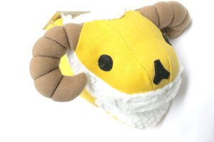 画像2: ボンビアニマルミトン ヒツジ 羊【定形外郵便390円対応】 (2)