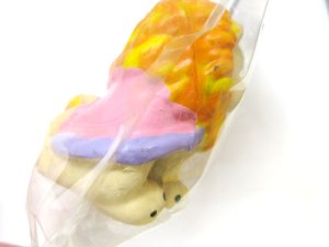 画像3: 【訳あり】タイ製ペット用おもちゃ　王様ライオン　仔犬・小型犬用　ラテックス　【定形外郵便290円対応】 (3)