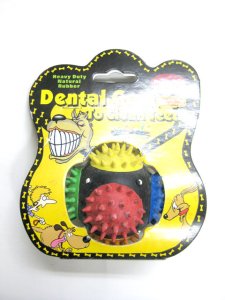 画像2: 【訳あり】スーパーキャット トゲのあるボール ラバースパイキー【定形外郵便450円対応】 (2)