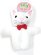 画像1: 【訳あり】ボンビ　シャカシャカキャット　白猫【定形外郵便220円対応】【おもちゃ　トーイ　あそび】 (1)