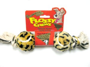 画像3: 【訳あり】東京ペット　アニマルボールコットン　ツーボールS(中型犬向け)　チーター【レターパックプラス便600円対応】 (3)