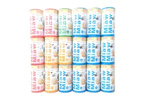 画像1: 【送料実費・訳あり】アイシア　MiawMiaw　ミャウミャウ３Ｐ　バラエティ　味わいゼリー包み　160g×3×18本【2ケースまで同梱可】【期限2027.9.1以降】　 (1)