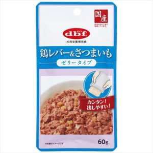画像1: 1点限り・訳あり・デビフ　鶏レバー＆さつまいも　ゼリータイプ　60g　【賞味期限2025.7】【国産】 (1)