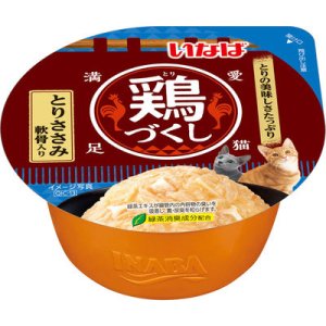 画像1: いなば　鶏づくしカップ　とりささみ軟骨入り　70ｇ【期限2026.12】 (1)