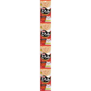 画像1: いなば　チャオ　とろみプチ4連パック　かにかま入りささみ・まぐろ　35g×4【賞味期限2027.1】 (1)