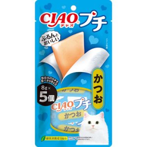 画像1: いなば　チャオ　プチ　かつお　8g×5本【賞味期限2027.12】 (1)