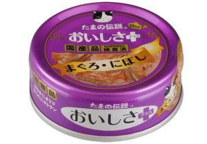 画像1: 【送料実費】STIサンヨー　たまの伝説　おいしさプラスまぐろ・にぼし　70g【国産品】期限2026.1.19 (1)