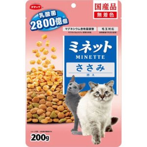 画像1: 【期限切れ】スマック　ミネットささみ添え　総合栄養食　200g【賞味期限2026.1】【国産品】 (1)